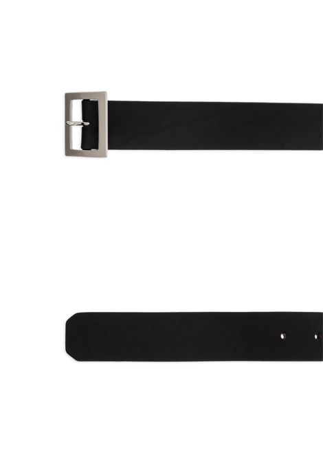 Black leather belt Rick owens - women RICK OWENS | RA02E0783LGE09